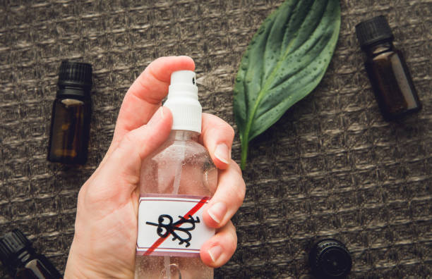 Lavender essential oil for mosquito repellent